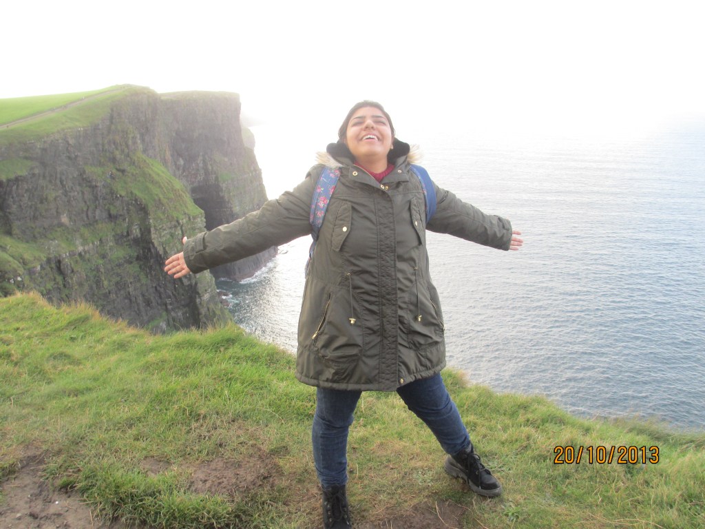WajeehaZaidi_CliffsOfMoher_My First Semester-over in a blink of an eye (2)