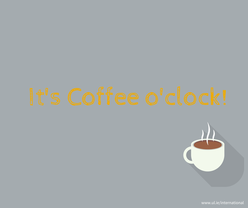 Coffee Time by Yini Gao, UL International Student&nbsp;Ambassador