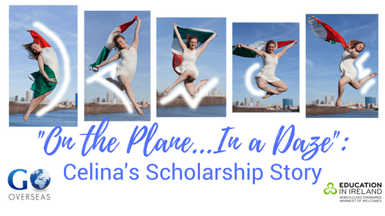 “On the Plane…In a Daze”: Celina’s Scholarship&nbsp;Story