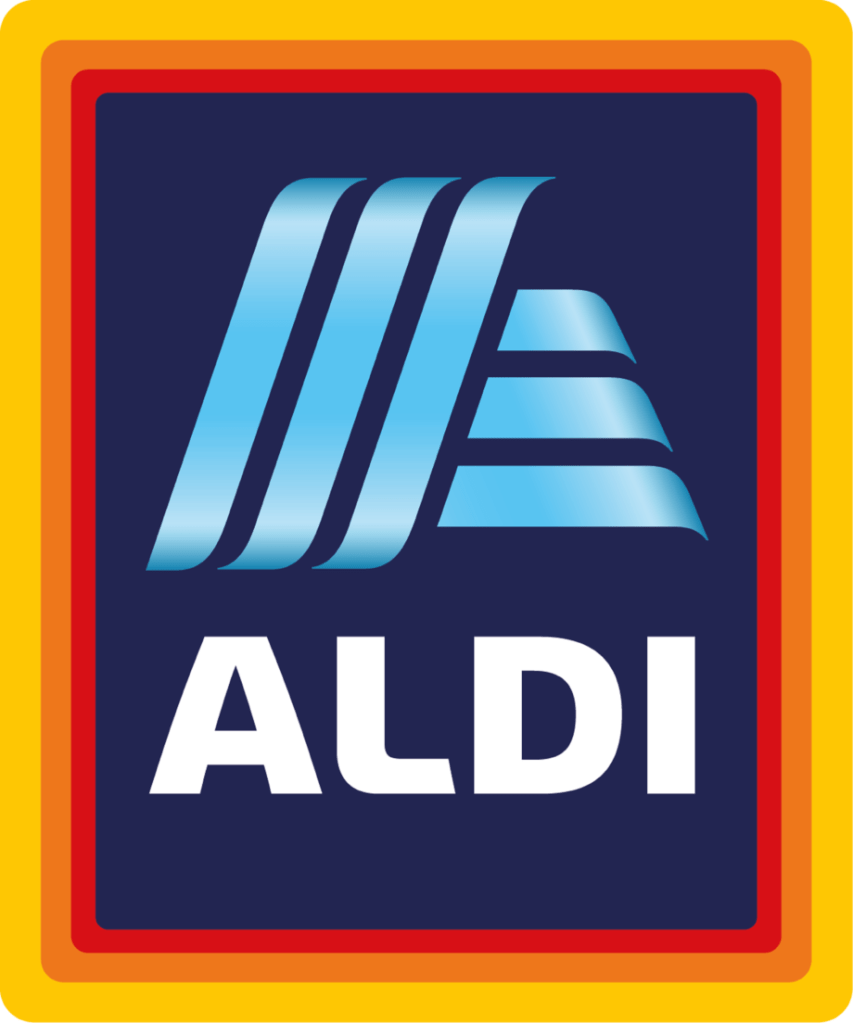 The Aldi Supermarket logo 
