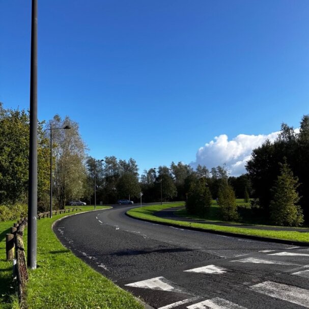 The main road on UL campus that links UL North Campus with the main campus 
