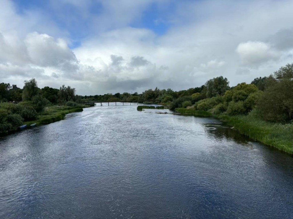 The River Shannon as seen from Thomond Bridge in UL