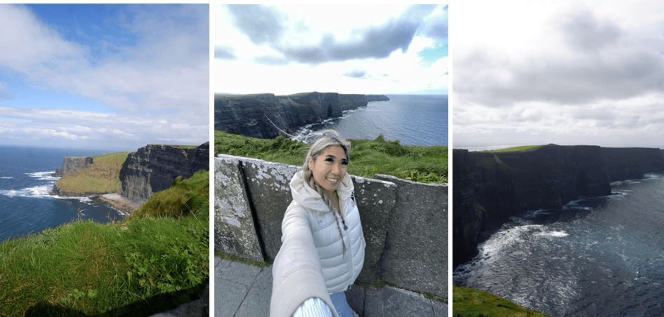 Brianne at the Cliffs of Moher