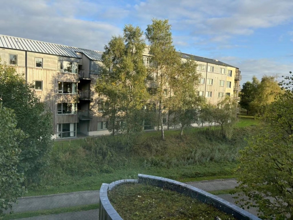View of Thomond student village from outside