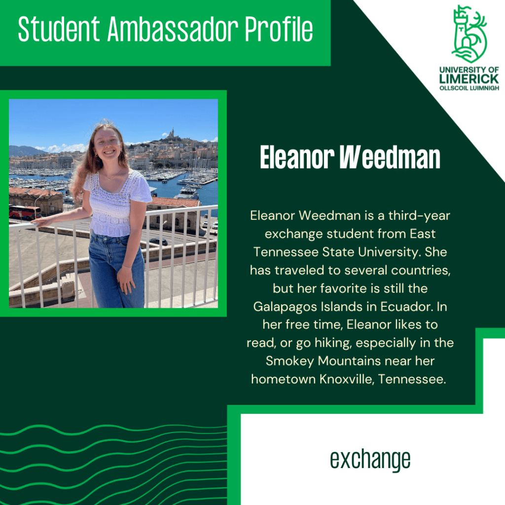 Eleanor Weedman ambassador profile.