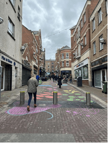Limerick City pedestrian street