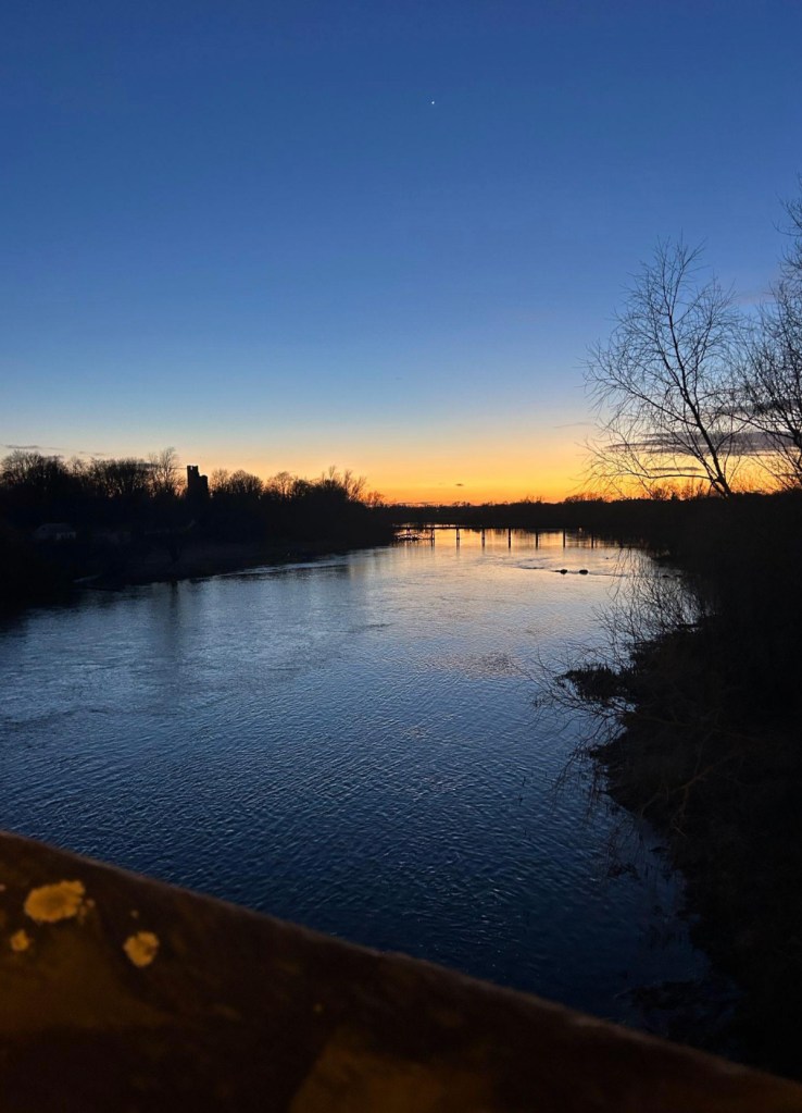 Sunset on the Shannon