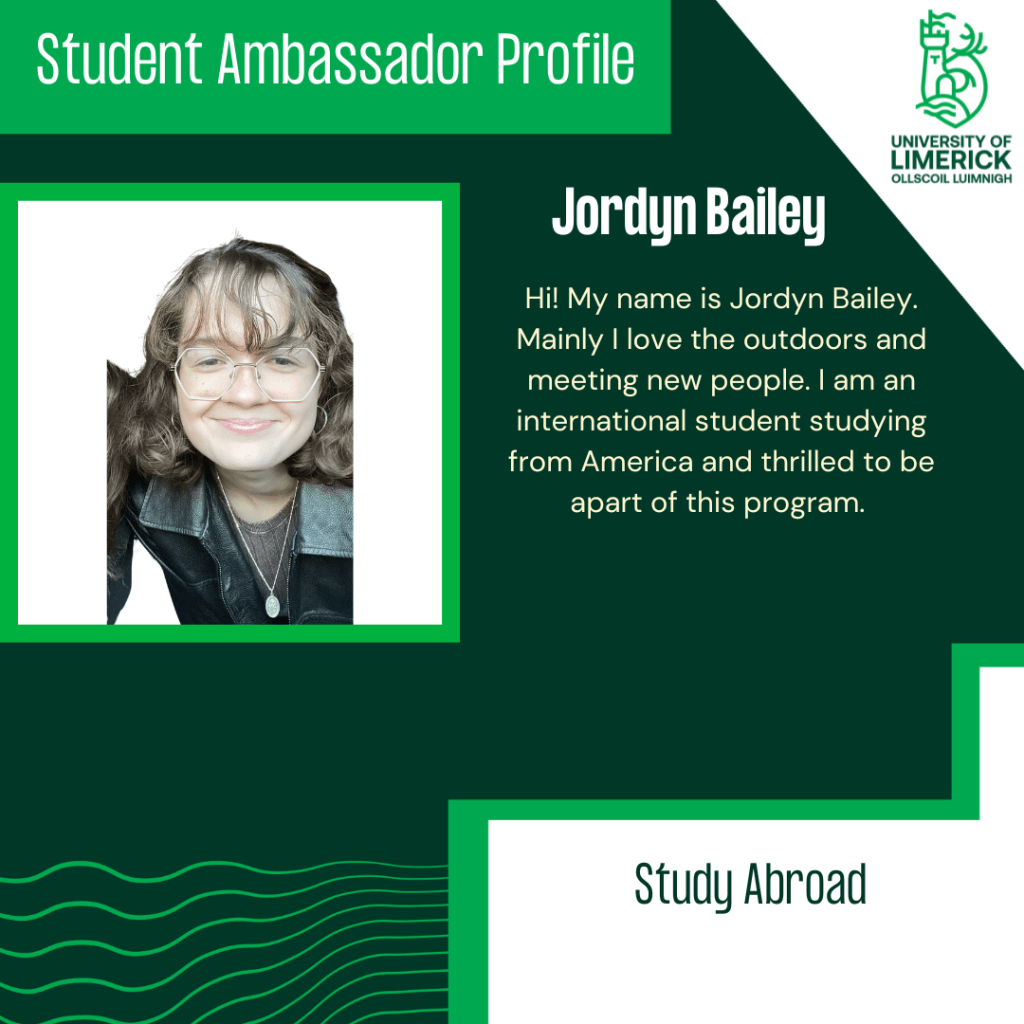 Jordyn Bailey student ambassador profile