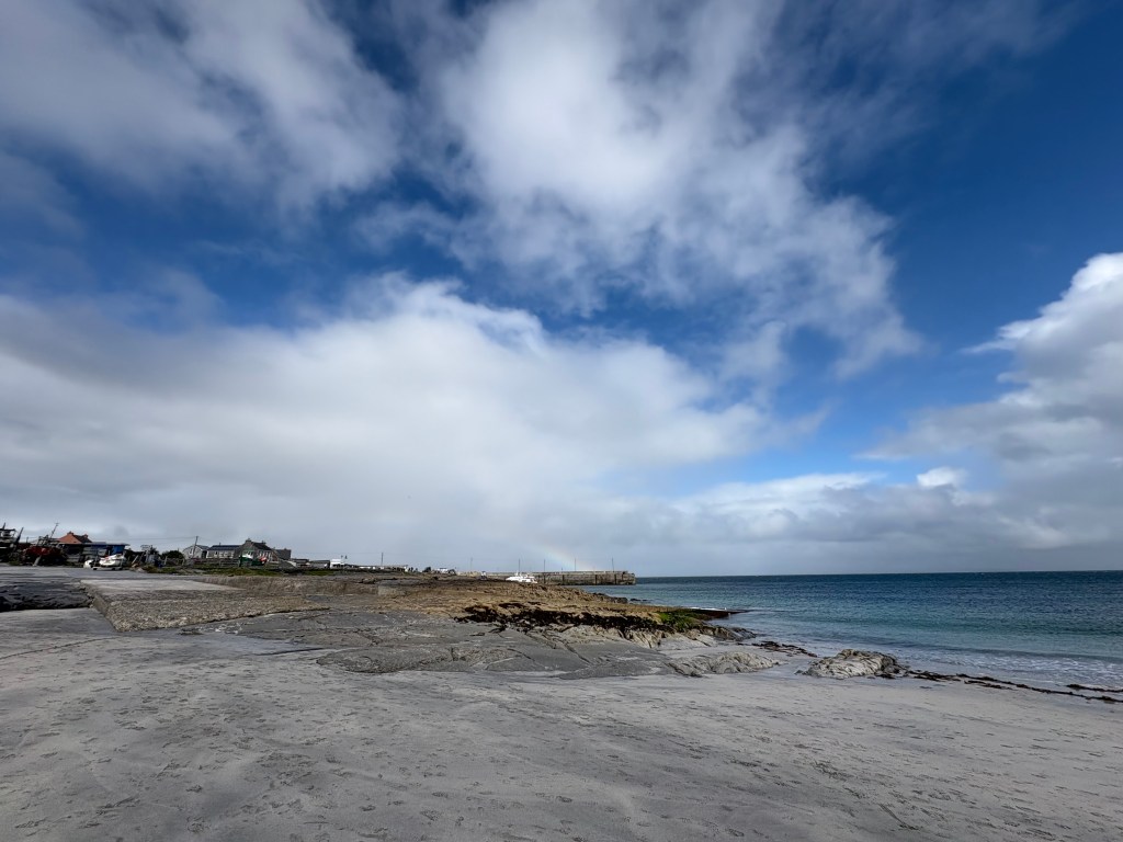 Picture of the Aran Island on a sunny day