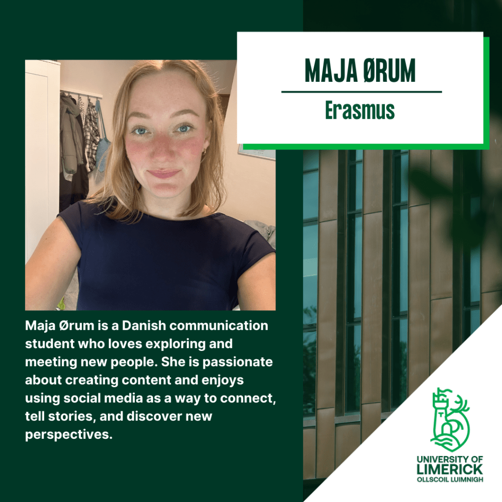Maja is a Danish communication student who loves exploring and meeting new people. She is passionate about creating content and enjoys using social media as a way to connect, tell stories and discover new perspectives.