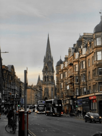 A street in Edinburgh