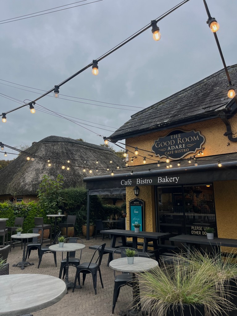 The outside view of the Good Room cafe.