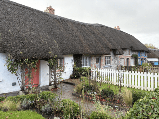 Image showing cottages in Adare Village.